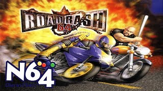 Road Rash 64  Nintendo 64 Review  HD [upl. by Tinaret797]