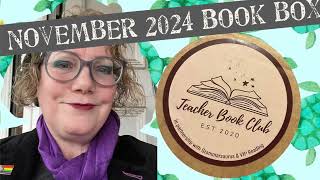 Teacher Book Club Book Box unboxing [upl. by Sosthina]