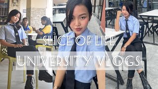 Slice of lifeA Journey through Productivity University🏫Chronicles  Balancing books📚 and vlogs📹 [upl. by Willey]