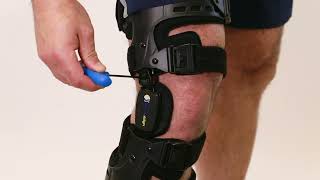 Osteoarthritis Unloader Knee Brace Fitting Video by Brace Direct [upl. by Baker]