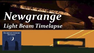 Newgrange Light Beam Timelapse [upl. by Jamison]