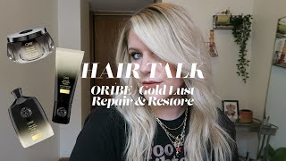 Hair Talk  Oribe Gold Lust Repair amp Restore [upl. by Eiuqram]