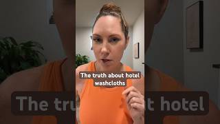 Should you be using hotel washcloths on your face Watch this to know what a flight attendant thinks [upl. by Arden]