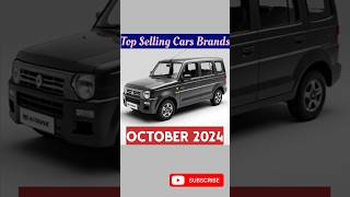 Top Selling Car Brands In October 2024 India  carsales october2024 [upl. by Ardnnek]