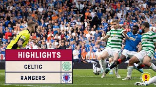 HIGHLIGHTS  Celtic 12 Rangers AET  202122 Scottish Cup SemiFinal [upl. by Eilatam366]