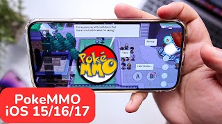 Download amp Install PokeMMO on iPhoneiPadiOS 151617 [upl. by Enirahtak708]