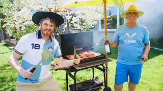 ASADO en Canadá para el DÍA DE LA PATRIA Argentina 🇦🇷  Celebrando el 25 DE MAYO en Familia [upl. by Ahsram]