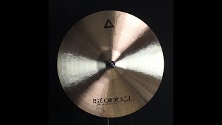 Istanbul Agop 22quot Xist Natural Crash  2027g [upl. by Naloj]