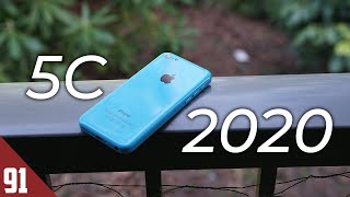 Using the iPhone 5C in 2020  Review [upl. by Russell32]