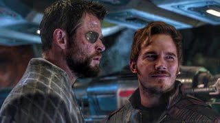 Thor vs Star Lord Scene  Avengers Infinity War 2018 HD Movie Clip 1080p 50FPS HD [upl. by Ennadroj]