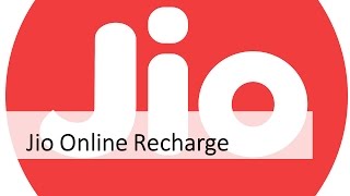 How to recharge Jio Online [upl. by Prisca]