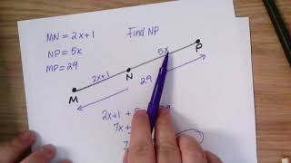 Segment Addition Postulate explained with examples [upl. by Trudey158]