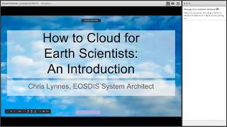 How to Cloud for Earth Scientists Webinar [upl. by Shaeffer]