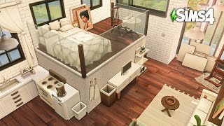 🏫 대학생들의 원룸 자취방 인테리어｜심즈4 건축｜Studio Student Apartments｜Sims 4 Build｜Stop Motion｜NO CC [upl. by Iadam]