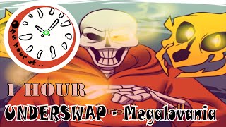 UNDERSWAP  Megalovania RaysonWilliams 1 hour  One Hour of [upl. by Ainahpets335]