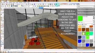 Kerkythea Tutorial Part 3 Night Rendering [upl. by Awad743]