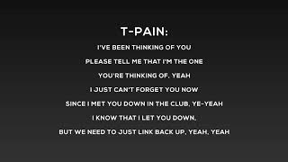 TPain  Textin My Ex ft Tiffany Evans Lyrics [upl. by Maureen]