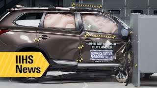 New passengerside ratings for 7 small SUVs  IIHS News [upl. by Nnaharas393]