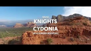 Muse  Knights of Cydonia Blackburn Bootleg Official Videoclip [upl. by Solon]