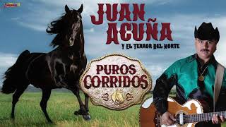 Juan Acuña y El Terror Del Norte  Puros Corridos Playlist Oficial [upl. by Ahsiruam642]