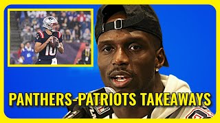 Jason McCourty shares his key takeaways from PatriotsPanthers preseason opener [upl. by Runkel]