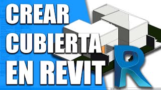 Cómo crear Cubiertas en REVIT [upl. by Carly900]