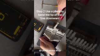 How to Fix A Loose Tine On Your Kalimba [upl. by Rraval]