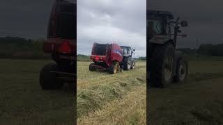 Second haylage newhollandagriculture farming canada [upl. by Ilyk]