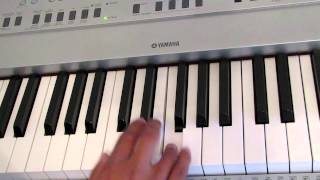 Tobuscus  Dramatic Song  Piano Tutorial [upl. by Torrie]