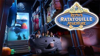 REMYS RATATOUILLE ADVENTURE  ON RIDE POV IN 4K  EPCOT FLORIDA [upl. by Atinram984]