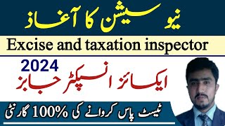 Excise and taxation inspector jobs 2024 syllabus  excise and taxsation inspector test preparation [upl. by Ferneau]