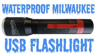 Milwaukee 700L USB Rechargeable Flashlight [upl. by Linders]