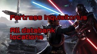 Fortress Inquisitorius all Databank locations [upl. by Ahilam]