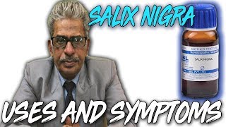 Salix Nigra in Hindi  Uses amp Symptoms by Dr P S Tiwari [upl. by Nettle273]