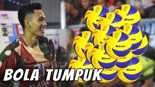 Kumpulan Spike Bola Tumpuk Terkece  Hitung aja sendiri bolanya ada berapa [upl. by Vivienne]