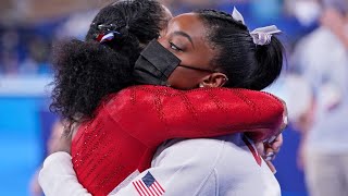 Simone Biles vault during Tokyo Olympics 2021  Heres what happened [upl. by Carolann]