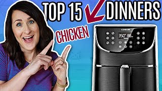 15 of THE BEST AIR FRYER Chicken Recipes [upl. by Akkeber615]