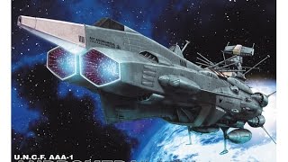 11000 Bandai UNCF Andromeda from Space Battleship Yamato 2202 [upl. by Divadleahcim]