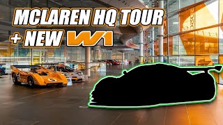 McLaren HQ Factory Tour  The ALL NEW W1 Hypercar [upl. by Akinar]