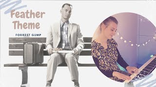 Feather Theme  Forrest Gump Movie Soundtrack  Marco Velocci  Shorts [upl. by Alihet175]