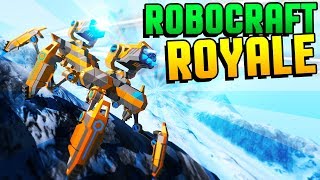 Robocraft Royale  100 Man Mech Battle Royale Action Robocraft Battle Royale Gameplay [upl. by Farand]