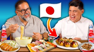 Mexican Dads Try Japanese Food [upl. by Violante]