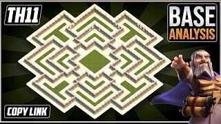 New BEST TH11 HYBRIDTROPHY Base 2020  Town Hall 11 TH11 Hybrid Base Design  Clash of Clans [upl. by Eibocaj]