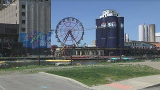 Riverworks Ferris Wheel Opening Soon [upl. by Catima]