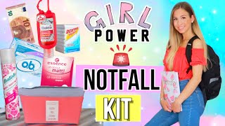 BACK TO SCHOOL DIY NOTFALL SET FÜR MÄDCHEN 🆘DIY Back to School Deutsch 2018 [upl. by Oiramad]