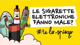 Sigarette Elettroniche e Altri Prodotti del Tabacco Quanto fanno male  TELOSPIEGO [upl. by Aihsile]