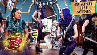 Night Falls⚔️  Behind the Scenes  Descendants 3 [upl. by Nanji]