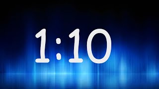 110 Minutes Timer  Countdown from 1min 10sec [upl. by Rashida508]