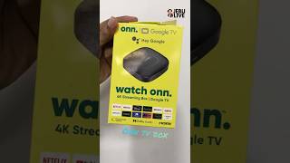 Onn Android TV Box 2GB amp 16GB techshorts techunboxing techreview [upl. by Mcafee]