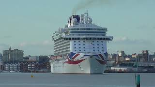 Britannia Leaving Southampton [upl. by Judus]